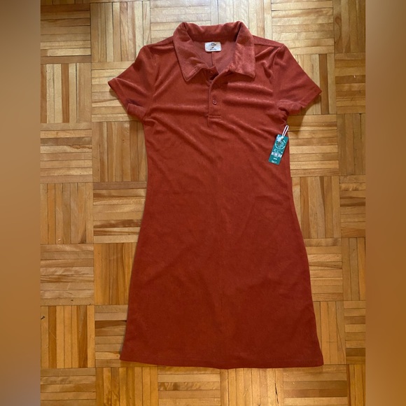 Mini Terry Polo dress-Size M - Picture 5 of 9